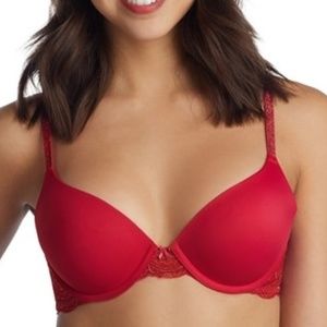SO® Bra: Soft Lift Convertible Bra 34B Red Shine